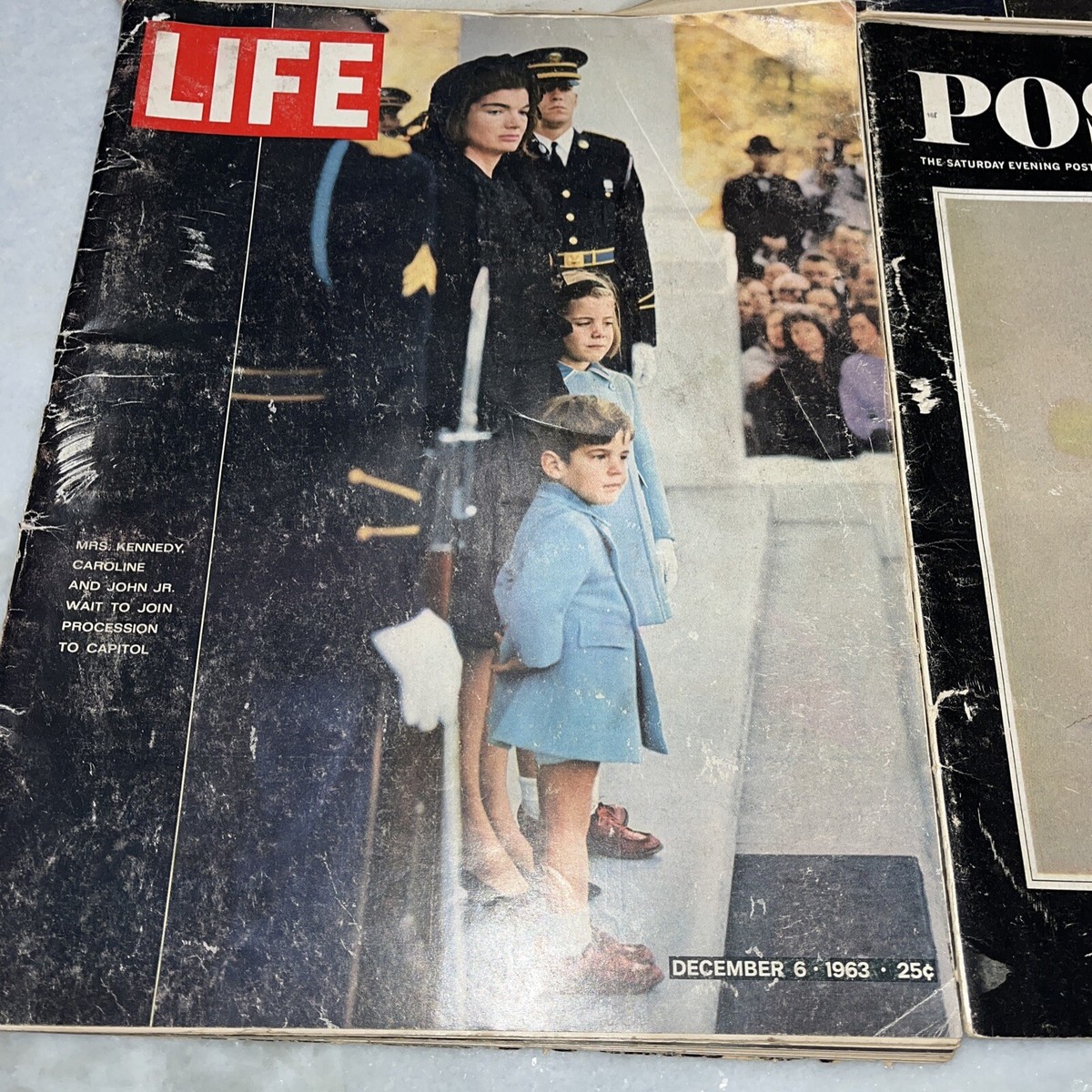 LIFE ライフ　アメリカ雑誌　ケネディ大統領 週末価格】LIFE ライフ アメリカ雑誌 ケネディ大統領 Lot of 2