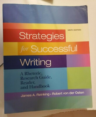 Strategies for Successful Writing (9th Edition) | eBay