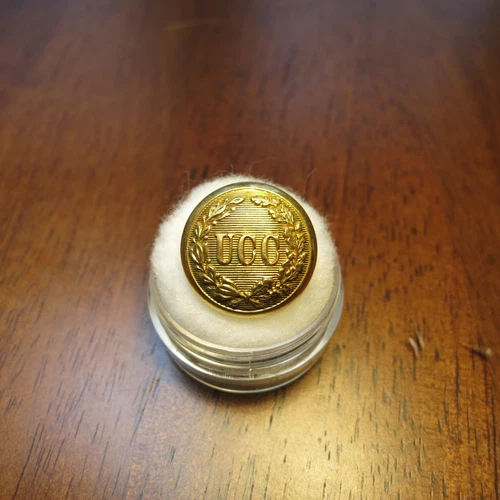 Non Dug Union Civil War Utica Citizen Corps UCC Coat Button