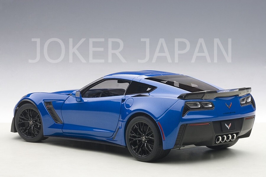 AUTOart CHEVROLET CORVETTE C7 Z06 (BLUE) 71265 1/18 JDM | eBay