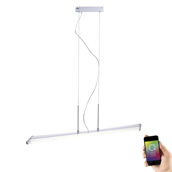 Led Pendellampe Smart Home Dimmbar Farbwechsel Fernbedienung Alexa App-image