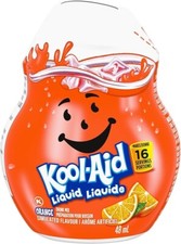 5 pack Kool-Aid Orange Liquid Drink Mix, 48 mL Bottle - Fresh Stock
