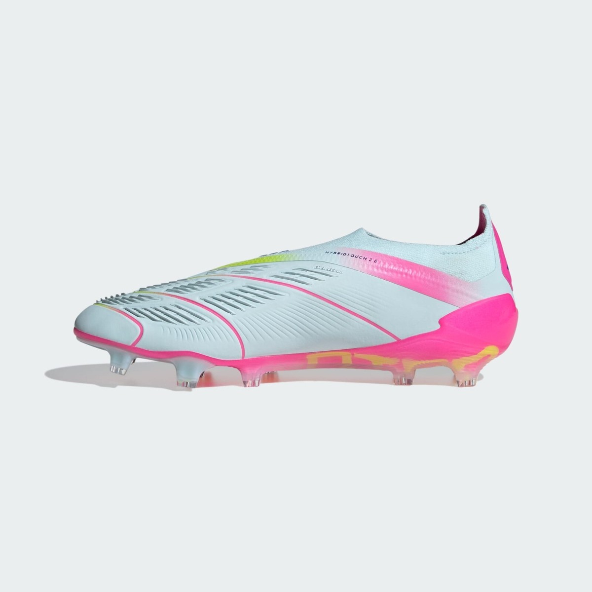 adidas Predator Elite 99 Capsule Laceless FG Blue Pink Yellow