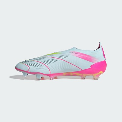adidas Predator Elite 99 Capsule Laceless FG Blue Pink Yellow