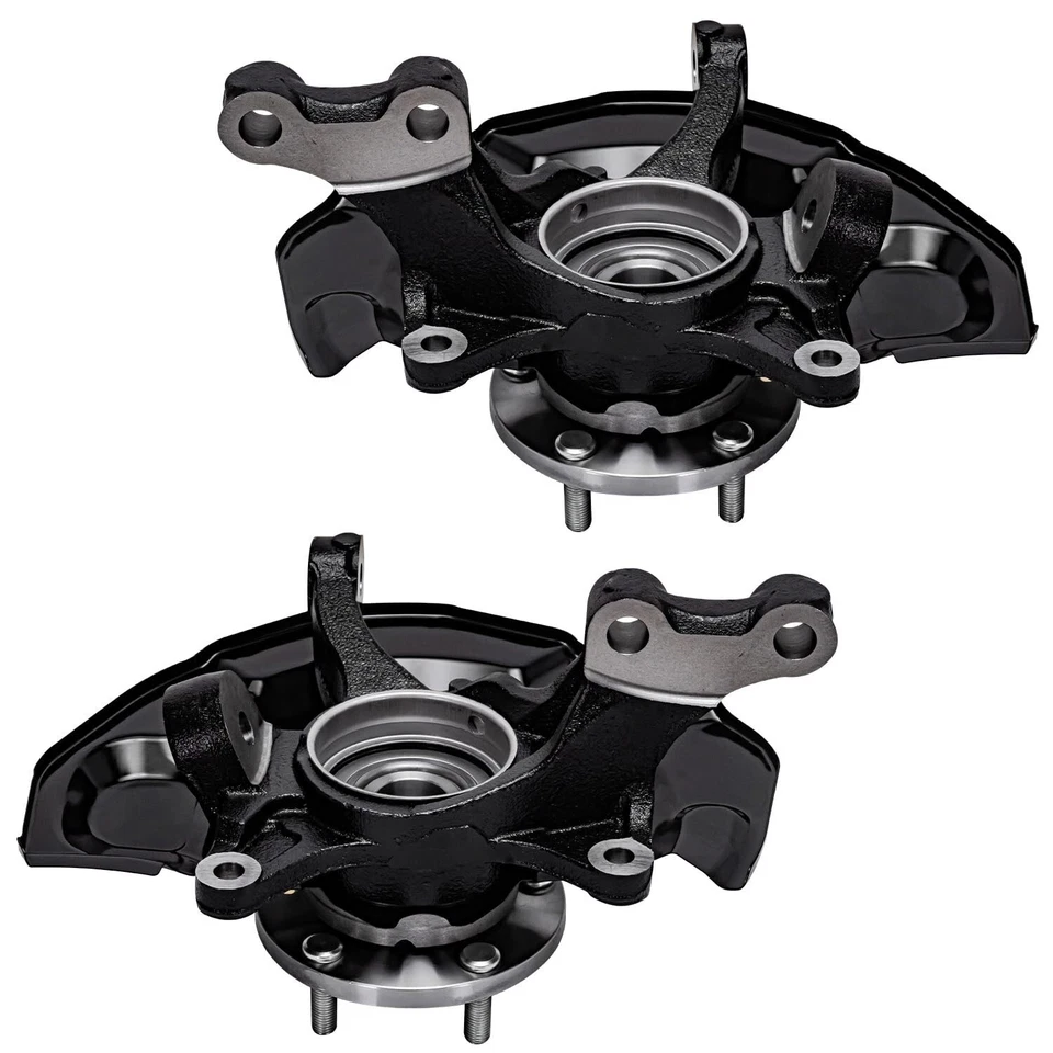 Cojinete de nudillo y cubo de rueda de dirección delantera de 2,4 L para Toyota Camry 2007 2008 2009 Foto 3 de 4