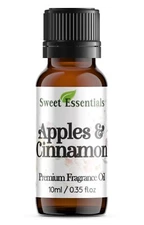 Apples & Cinnamon 10ml Premium Fragrance Oil, Aromatherapy, Diffuser & More