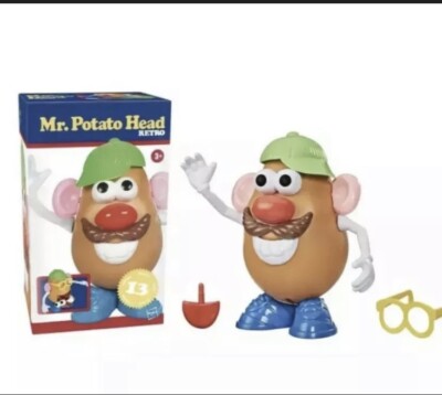 Hasbro Potato Head Retro Figure Inspired By The 1980s Edition, 13  Pieces NIB