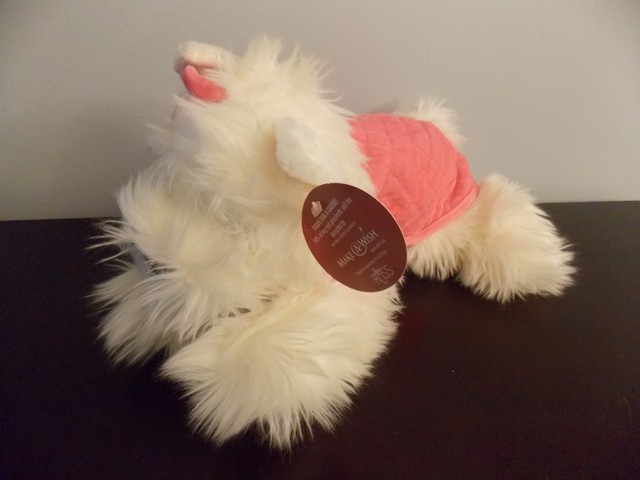 Russ Ulta Paws For A Cause White Plush Dog Stuffed Animal NWT Russ Ulta Paws For A Cause White Plush Dog Stuffed Animal NWT