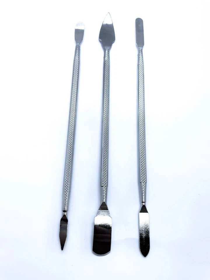 3 Pcs steel Spudger Set Repair Opening Prying Tools fits iPad iPhone samsung