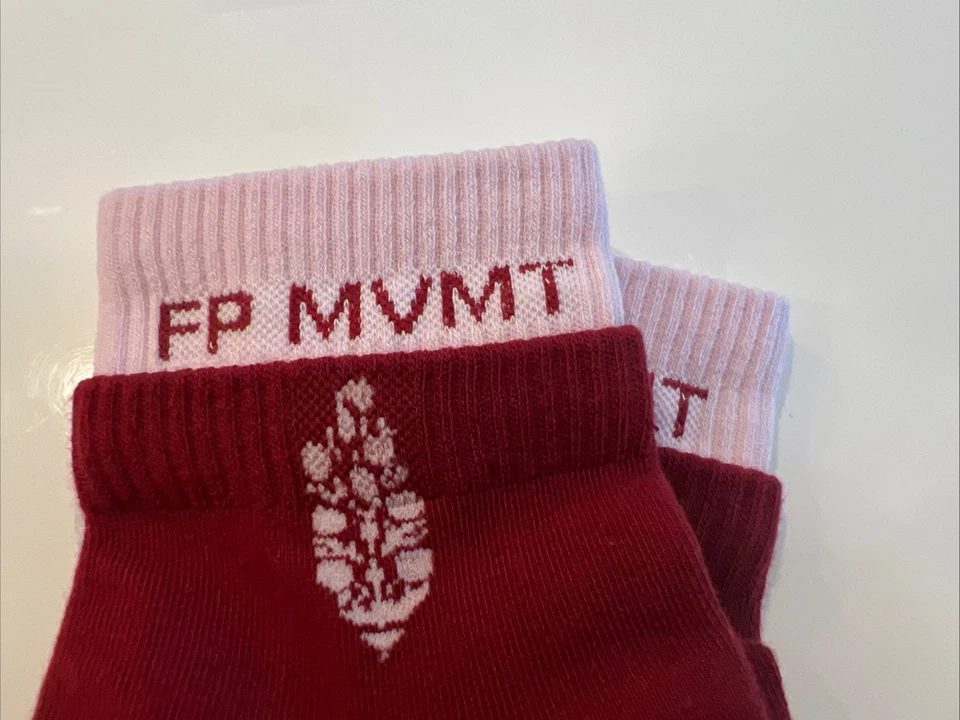 Calcetín Free People Movement X Lucky Honey Tube Bannbutt OSFM Rojo Rosa Foto 2 de 4