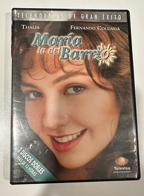 MARIA LA DEL BARRIO rare Spanish Telenovela dvd Set