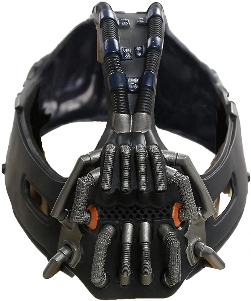 HOT Batman Bane Mask Face Cosplay PVC Soft Helmet Cosplay Replica Halloween Prop - Image 4 of 4