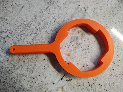 RV Sewer Wrench .Makes Removing Caps To Drain Tank Much Easier
