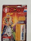 GI Joe Cobra Buzzer E-09 1986 TAKARA full Uncut card back & attached bubble ARAH