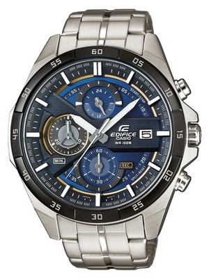 Casio EFR-556DB-2AVUEF Edifice Chronograph Multifunktion Quarz Herren Blau Si...