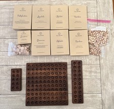 Wooden Counting Board Montessori Style Math Education Teacher Homeschool Lot Set