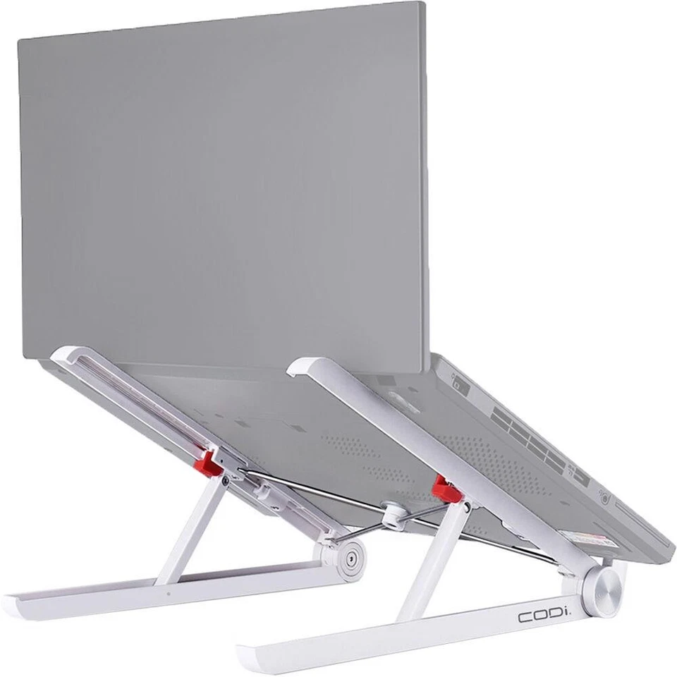 Codi A09041 Portable Laptop Stand White Apple Macbook iPad Folding Travel - Image 4 of 4