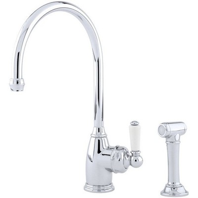 NEU Perrin & Rowe 4346NIBNI Parthische Küchenarmatur & Spülmaschine NICKEL AX4430