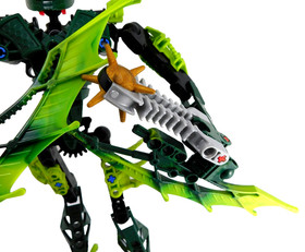 LEGO 2009 Bionicle Gresh Glatorian Figure (55 Pieces) - Set 8980