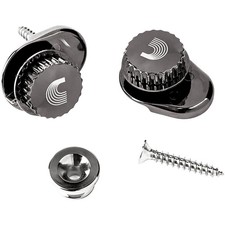 D'Addario Planet Waves Universal Strap Lock System Nickel Finish