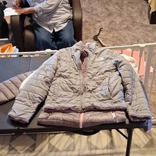 Size 6ish The North Face Kids Puffer Jacket Full Zip Fleece Lined