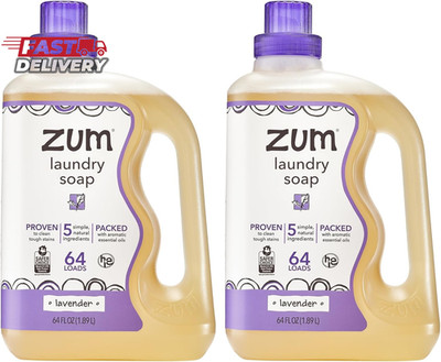 Indigo Wild Zum Clean Laundry Soap - Plant-Based Liquid Laundry Soap - Contains 