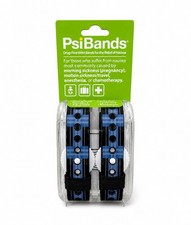PsiBands Drug Free Nausea Relief Wrist Bands Motion Sickness Travel 2 Pk