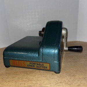 Vintage Bliss Portable Strip Slitter for Rugs, Harry M. Frasier USA