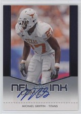 2007 Upper Deck NFL Ink Michael Griffin #NFLI-MG Auto 7ud