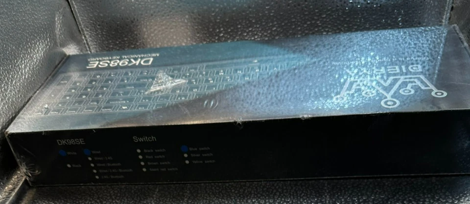 DIERYA DK98SE RGB Wireless Mechanical Keyboard Bluetooth 2.4G USB C - Image 4 of 4