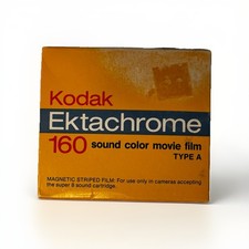 KODAK Ektachrome 160 Sound Color Movie Film Type A   NEW   SEALED   Super 8