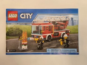 Lego City Fire Ladder Truck #60107 - Complete  see description