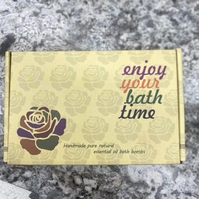 Enjoy Your Bath Time Set Of Six Bath Bombs