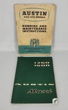 1955 AUSTIN A40 / A50 AND 1972 AUSTIN MAXI 1500 / 1750 ORIGINAL HANDBOOKS