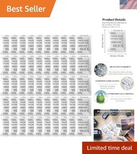 50Pcs 5 Gram Silica Gel Packets for Storage, Moisture Absorbers Desic..