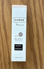 NEW Cured by Julep ROLL WITH IT Nail Cuticle Nourishing Treatment Oil Clear Box