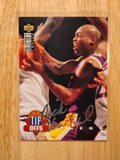 1994-95 Upper Deck CC Tip Offs Nick Van Exel #178 Silver Foil Signature