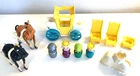 GUC VTG FISHER PRICE Little People Castle Figures knight Queen Prince Woodsman