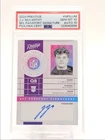 J.J. MCCARTHY 2024 PRESTIGE ROOKIE NFL PASSPORT SIGNATURE RC AUTO PSA 10 Q4408