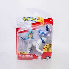 Jazwares - Pokemon Articulated Battle Figure Pack - SQUIRTLE & ABSOL & SKORUPI