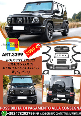  ART.3399 Bodykit Sport Look Brabus Geeignet Für Mercedes Klasse-G W464 18-25 
