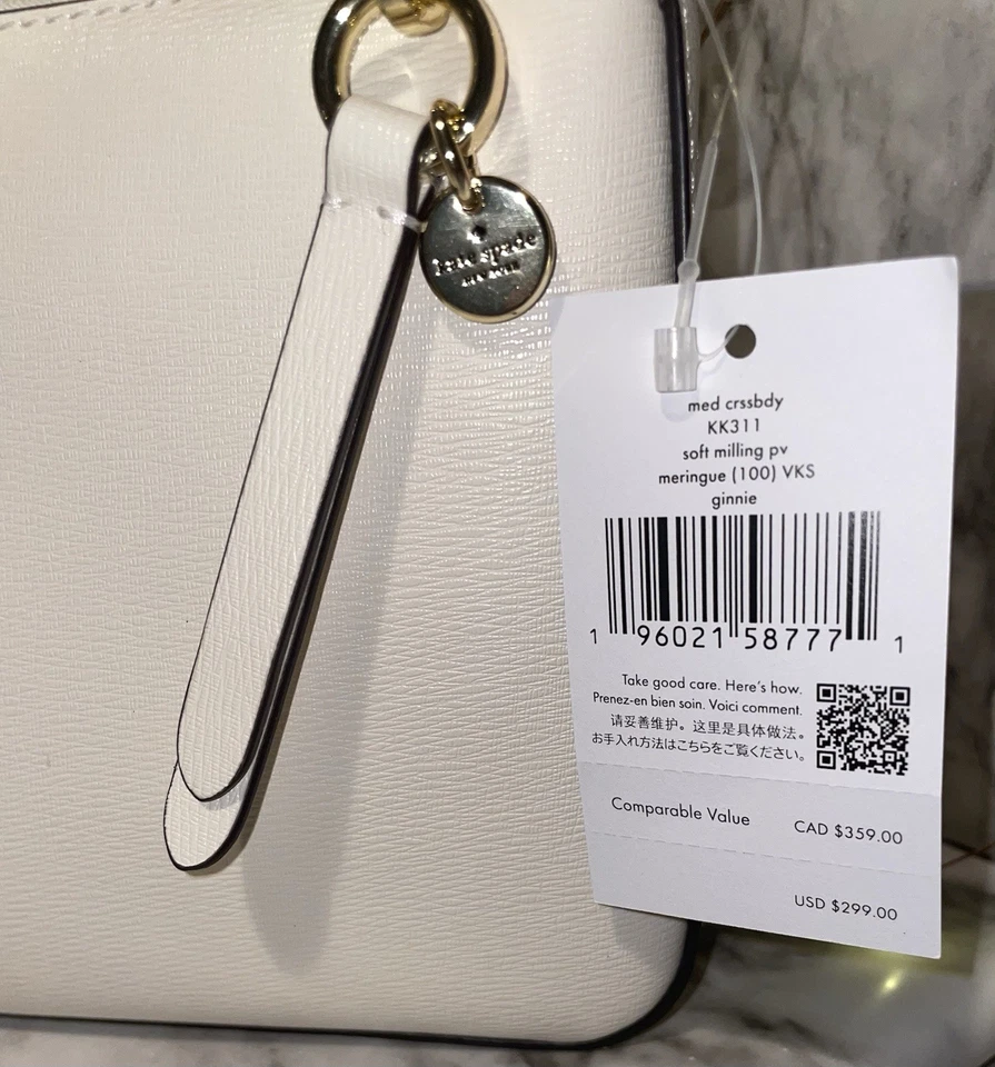 Kate Spade Cream White Crossbody NWT - Image 3 of 4