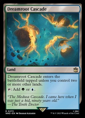 Dreamroot Cascade 0273 Non Foil Rare Doctor Who Commander MTG Near Mint