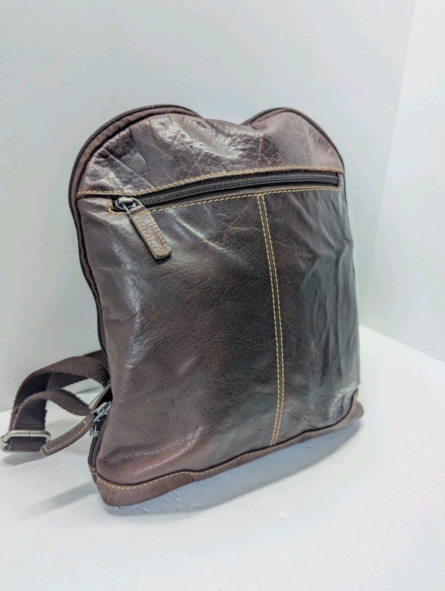 Jack Georges LEATHER BACKPACK  display picture 2