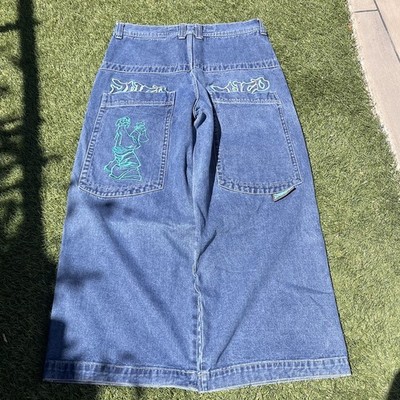 Wide Leg Baggy Skater Y2k Stone Blue Artistical Uprising JNCO