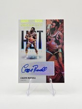 Cazzie Russell 2019-20 Hoops Hot Signatures Auto SP #HS-CZR