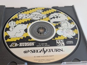 Saturn Bomberman Sega Saturn Collection Japan Ver. Tested Very Good w/ Manual