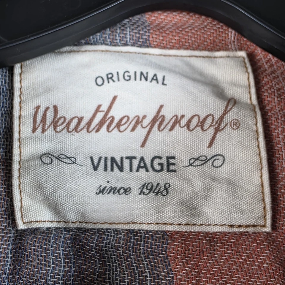 Weatherproof Vintage Shirt Mens 2XL Southwestern Aztec Button Up Long Sleeve - Image 3 of 4