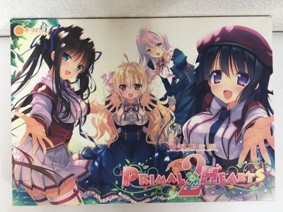 PRIMAL x HEARTS 2 First Limited Edition Japanese PC VN Game for Windows USED