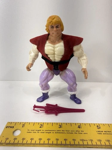 Vtg Prince Adam Masters Of The Universe He-Man 1981 MOTU Heman Action Figure